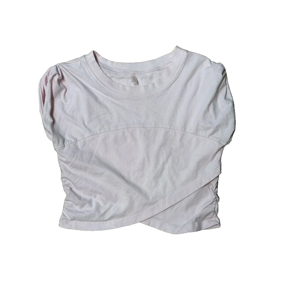 Free People Movement Women's Size Medium‎ Pink Crop Top Shirt